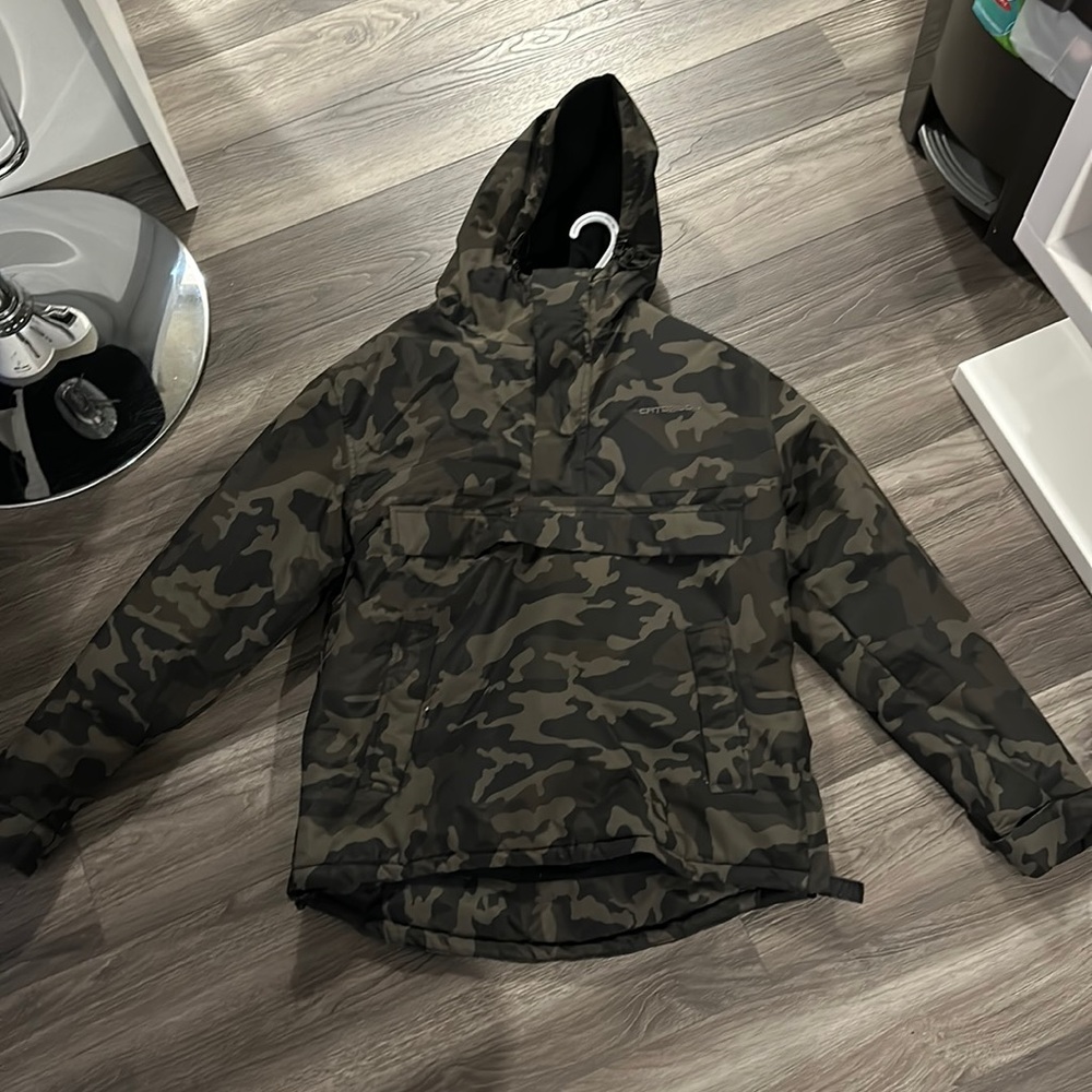 Catbalou Jacket Green military. size large